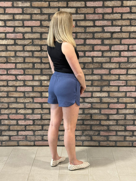 Scuba Dolphin Shorts - Blue Indigo