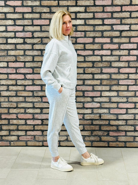 Scuba Half Zip and Joggers Set - H Grey