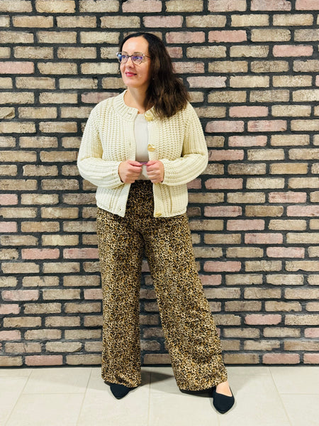 Chunky Knit Cardigan - Cream
