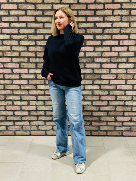 Fleece Pullover - Black