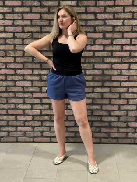 Scuba Dolphin Shorts - Blue Indigo