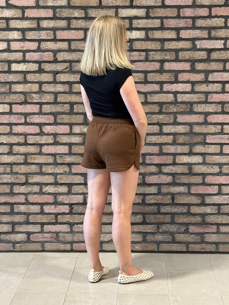 Scuba Dolphin Shorts - Brown