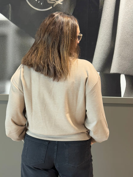 Scuba Half Zip Pullover - Cocoa