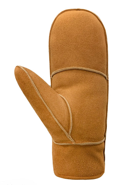 Auclair Maili Suede Mitts - Pecan