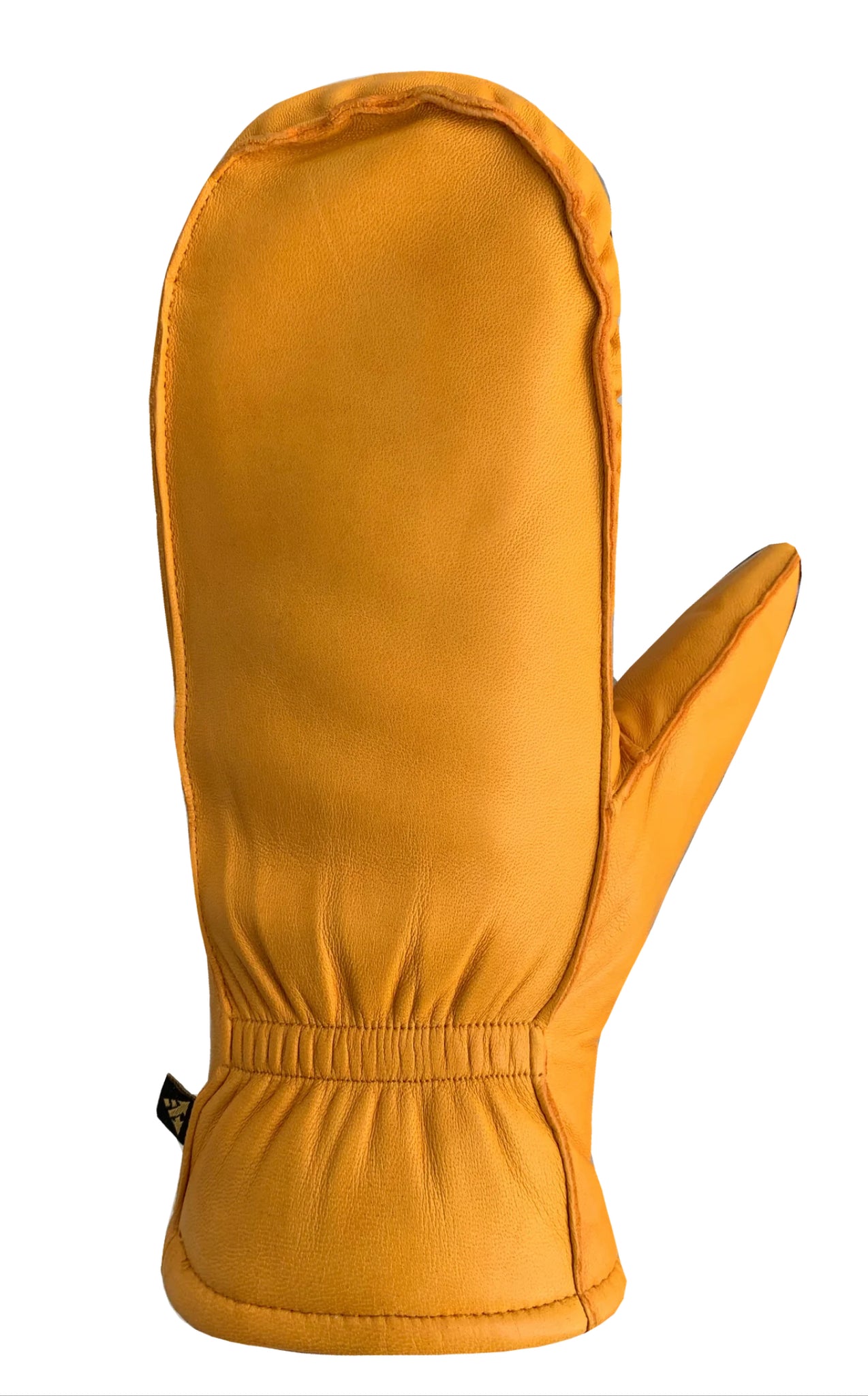 Auclair Kiva Moccasin Leather Fingermitts - Mustard