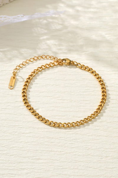 Tarnish Free Bracelet - Curb