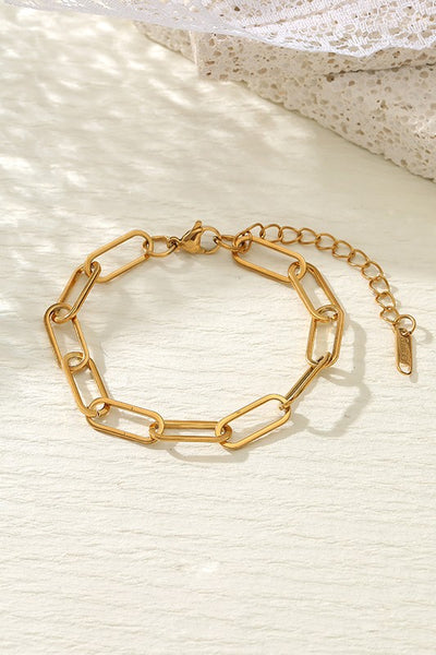 Tarnish Free Bracelet - Paperclip