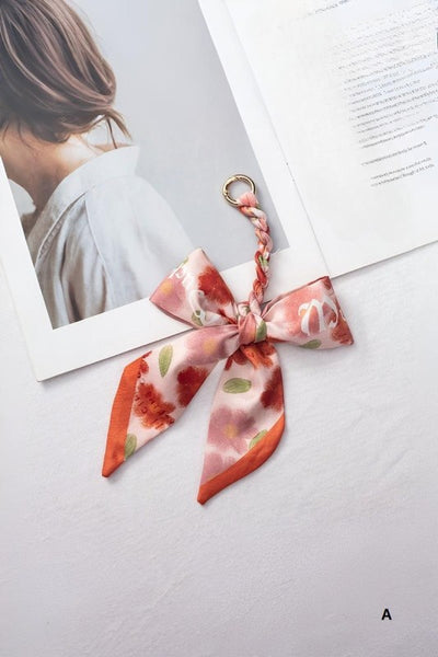 Scarf Bag Charm Keychain - Aco