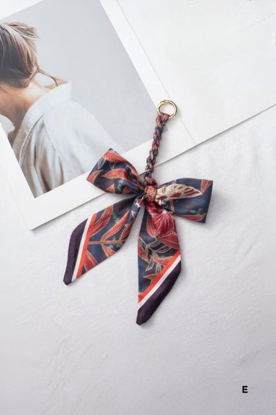 Scarf Bag Charm Keychain - Aco
