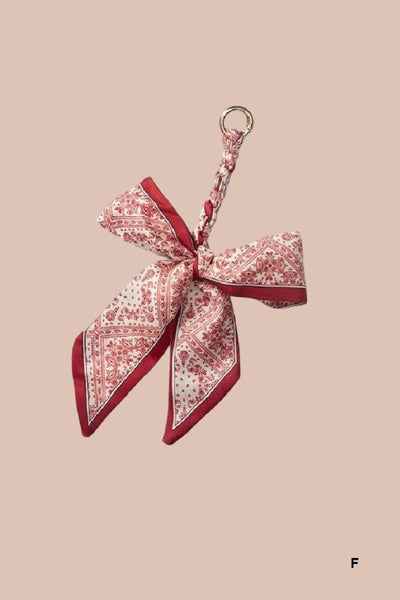 Scarf Bag Charm Keychain - Aco