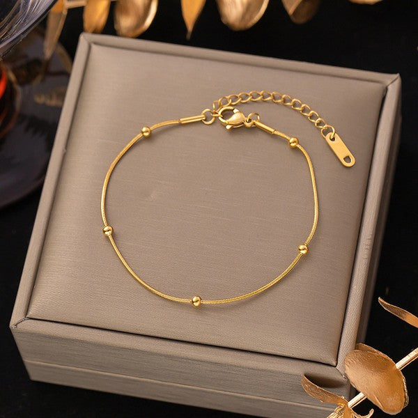 Tarnish Free Bracelet - Ball Chain