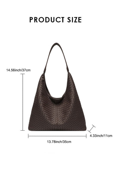 Hobo Shoulder Bag - Black