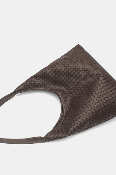 Hobo Shoulder Bag - Brown