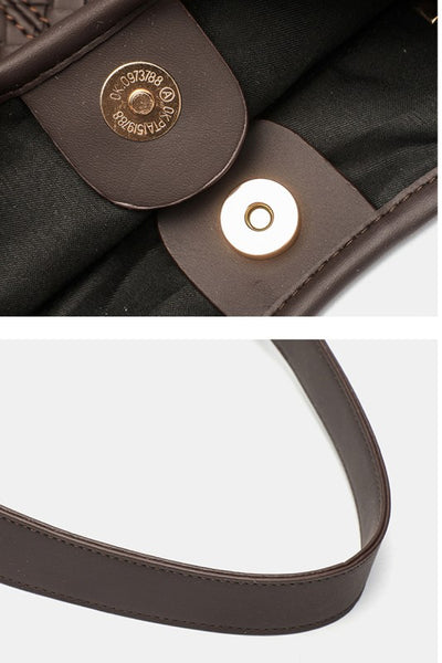 Hobo Shoulder Bag - Brown
