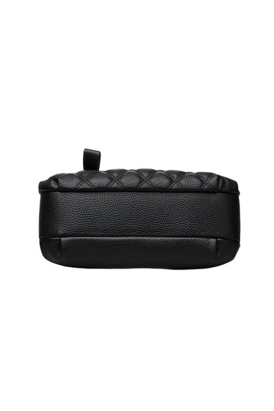 Diamond Quilted Crossbody - Black