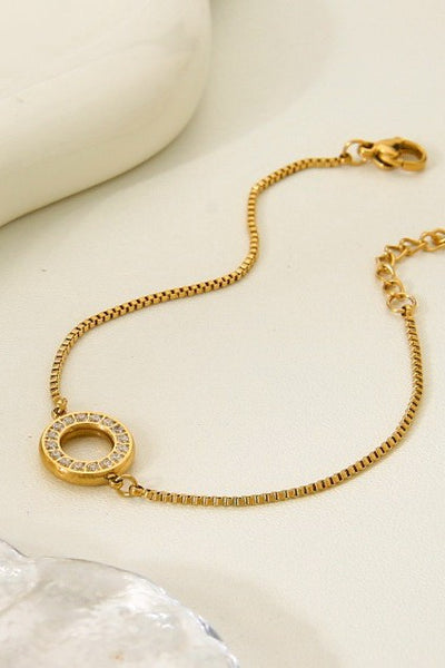 Gemstone Bracelet - Gold