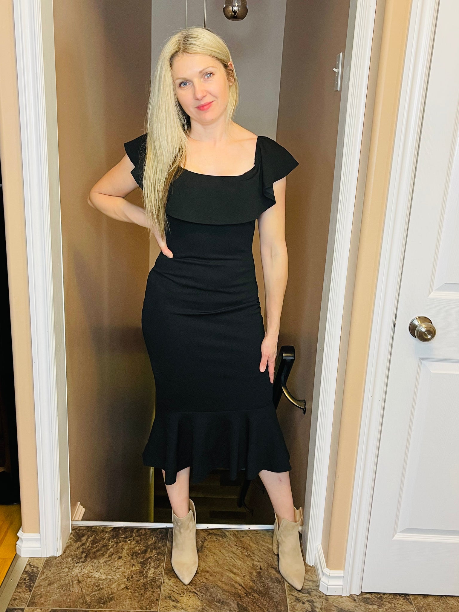 Midi Dress - Black