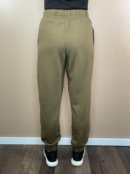 Soft Sweatpants with Pockets - Dusty Olive