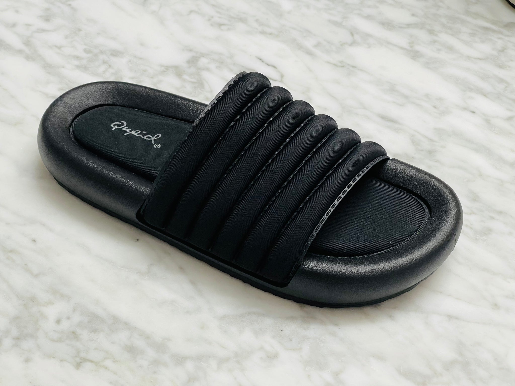 Slip On Sandals - Black