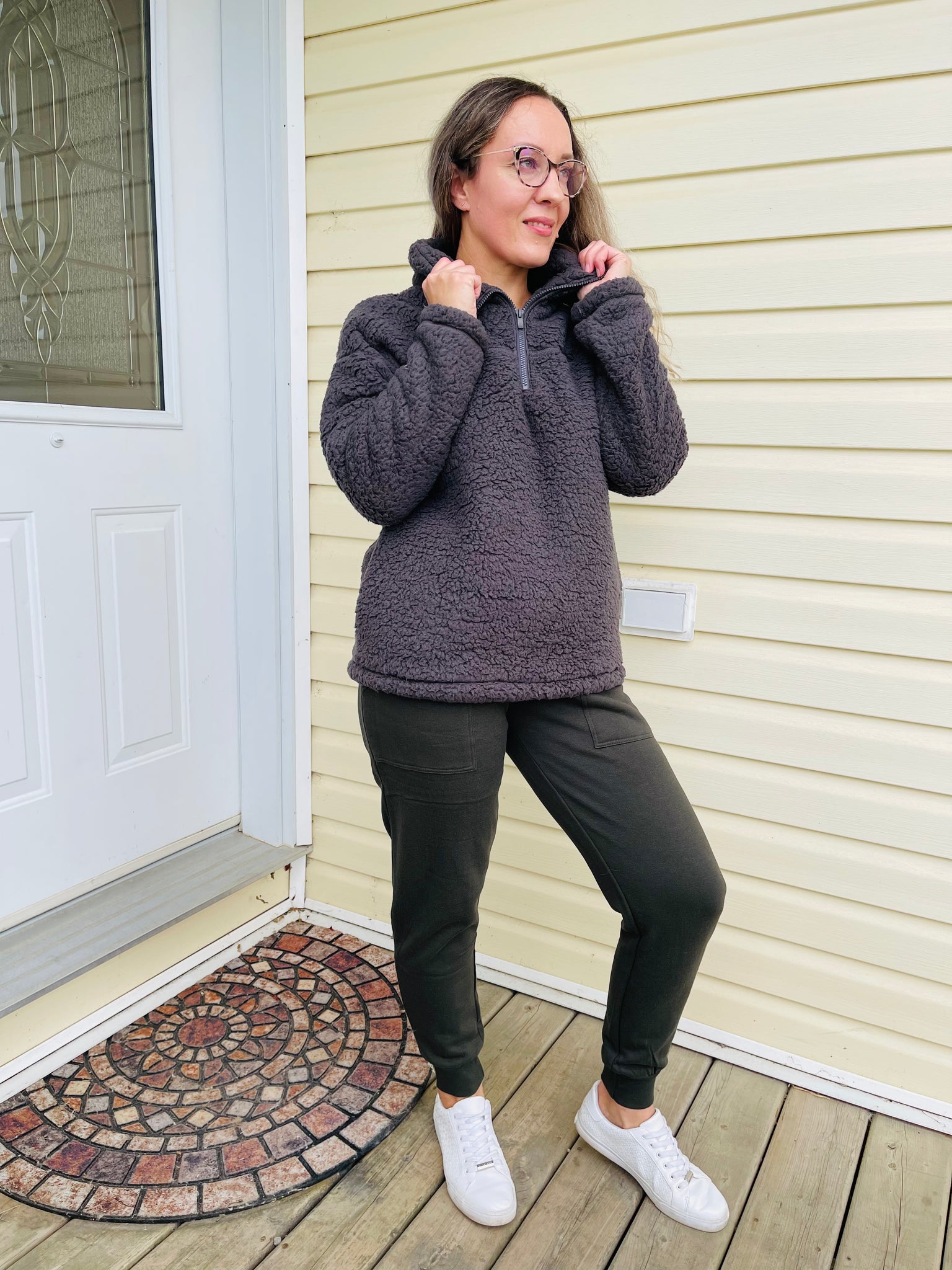 Fleece Sweatpants - DK Olive